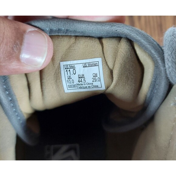 Vans Off The Wall Ultracush High Top 500383 Grey Leather Canvas Size 11 - Picture 7 of 7